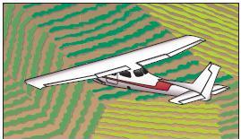 Intentional gear up landing